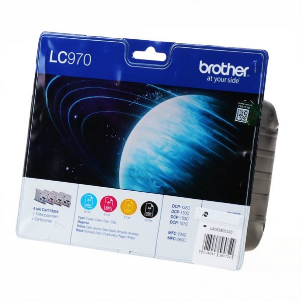 BROTHER LC970V CMYK Valuepack