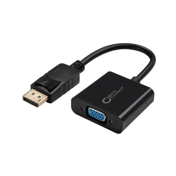 MicroConnect Displayport-VGA M-F, 15cm, DPVGA15CM