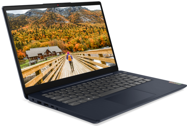OUTLET: Lenovo IdeaPad  3 14ALC6 14" Full-HD - Ryzen 7 5700U - 12GB RAM - 512GB SSD - Win 10 - Abyss Blue - Fabriksny