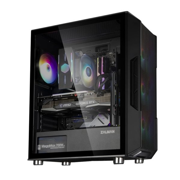 BU!LdT Gamer - To the moon! – Med Ryzen 5 5600 Hexa-core CPU & RX 6750 XT 12GB Grafik - Billede 3