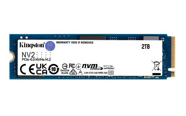 Kingston NV2 PCI-E 4.0 M.2 NVMe SSD - 2TB