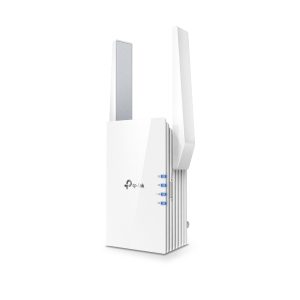 TP-Link RE505X AX1500 Wi-Fi 6 Range Extender WiFi-rækkeviddeforlænger, GigE, Wi-Fi 6, 2.4 GHz, 5 GHz