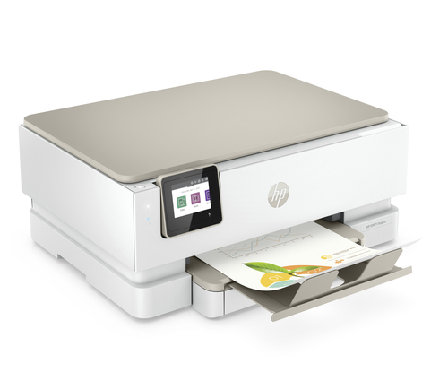 HP ENVY Inspire 7220e All-in-One-printer, Printer til Home (Hjem), kopiering, Trådløs; Kompatibel med Instant ink; Print fra telefon eller tablet; print - TJdata