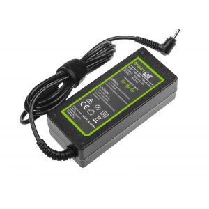 LAGERSALG: Green Cell PRO - strømforsyningsadapter Charger / AC Adapter 19V 3.42A 65W for Acer & Samsung 3.0x1.1mm