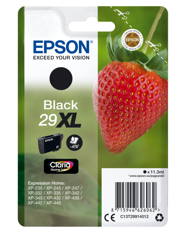 EPSON Black 29XL Claria Home Ink