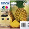 Epson 604XL blækpatron 4 stk Original Højt (XL) udbytte Sort, Blå, Magenta, Gul