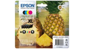 Epson 604XL blækpatron 4 stk Original Højt (XL) udbytte Sort, Blå, Magenta, Gul