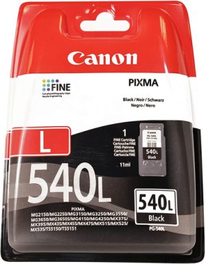 Canon PG-540L blækpatron 1 stk Original Standard udbytte Sort