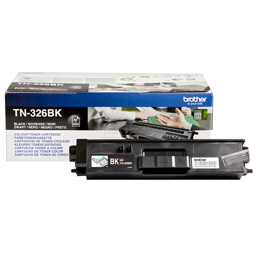 Brother TN-326BK tonerpatron 1 stk Original Sort