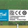 Crucial CT32G4SFD832A hukommelsesmodul 32 GB 1 x 32 GB DDR4 3200 MHz