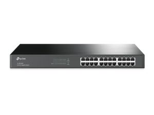TP-Link TL-SG1024 netværksswitch Ikke administreret L2 Gigabit Ethernet (10/100/1000) Sort