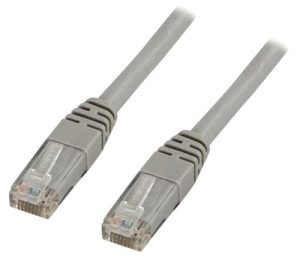 Deltaco TP-635 netværkskabel Grå 35 m Cat6