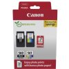 Canon 3713C008 blækpatron 2 stk Original Sort, Blå, Magenta, Gul