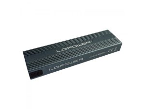 LC Power LC-M2-C-MULTI-3 - storage enclosure - M.2 Card (PCIe NVMe & SATA) - USB 3.2 (Gen 2x1)