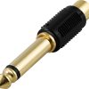 LAGERSALG: DELTACO multimedie-adapter, RCA hun til 6,3mm han, mono