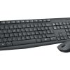 Logitech MK235 Wireless Combo -  Tastatur & Mus sæt - Nordisk - Grå