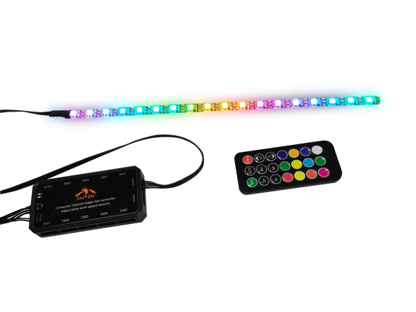 DUTZO Adressable RGB Strip 30 CM with controller