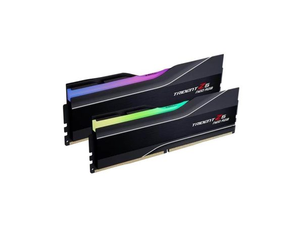 G.Skill Trident Z5 Neo RGB DDR5-6000 - 32GB - CL30 - Dual Channel (2 stk) - AMD EXPO - Sort med RGB