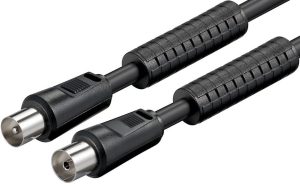 Valueline coax antennekabel 120 dB coax han - coax hun 25,0 m so