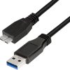 LOGILINK USB 3.0 CABLE A-MALE TO B-MICRO MALE 3M.