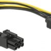 Delock SATA -> PCI-E 6 pin adapter