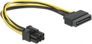 Delock SATA -> PCI-E 6 pin adapter