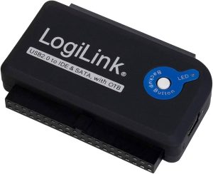 LOGILINK USB2.0 TO IDE & SATA ADAPTER W/OTB