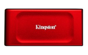 Kingston Technology 2 TB XS1000 Red External USB 3.2 Gen 2 – Bærbart SSD-drev