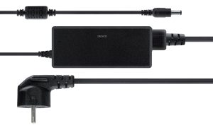 DELTACO AC adapter 100-240V AC 50/60Hz till 12V DC, 5A, 1.5 m, black