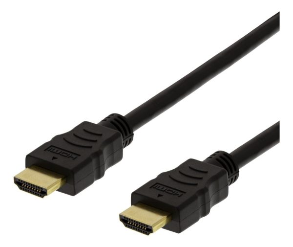 DELTACO HIGH-SPEED FLEX HDMI cable, 7M, 4K UHD, black