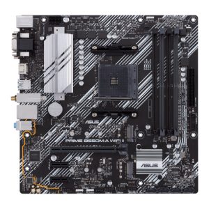 ASUS PRIME B550M-A WIFI II Bundkort - AMD B550 - AMD AM4 socket - DDR4 RAM - Micro-ATX