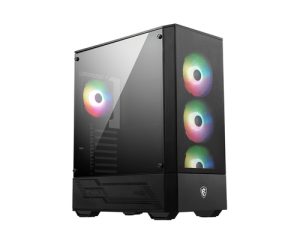 MSI MAG FORGE 112R computeretui Midi Tower Sort, Transparent