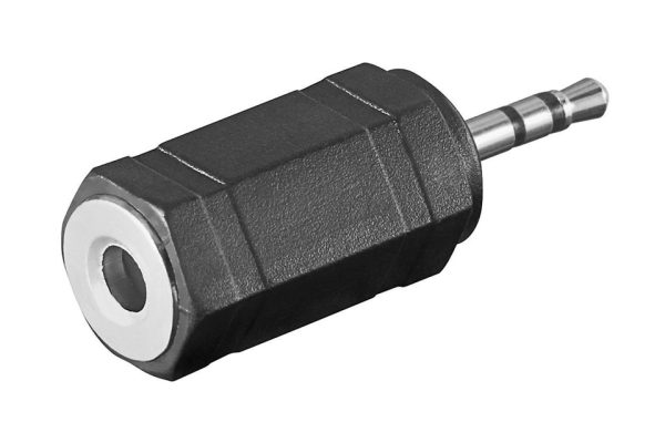 MINIJACK ADAPTOR 2,5mm han / 3,5mm hun