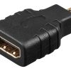 LAGERSALG: Gold Plate V1.4 Micro HDMI Type D to HDMI Type A Female