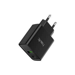 Havit HV-UC111 20W USB-C and A charger Black