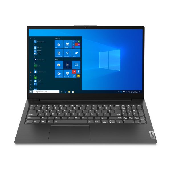 Lenovo V15 G2 ALC 82KD - 180° hængselsdesign - AMD Ryzen 5 - 5500U / op til 4 GHz - Win 10 Pro 64-bit - Radeon Graphics - 8 GB RAM - 256 GB SSD NVMe - 15.6" TN 1920 x 1080 (Full HD) - Wi-Fi 5 - sort - kbd: nordisk - vi matcher netpris!
