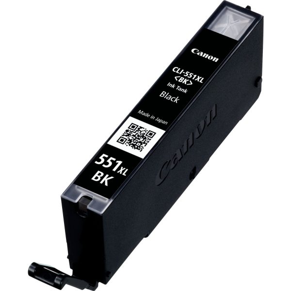 CANON CLI-551XL BK BLACK XL INK CARTRIDGE SUPL