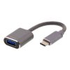 DELTACO USB-C to USB-A OTG Adapter USB 3.1 Gen. 1