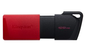 Kingston Technology DataTraveler Exodia M USB-nøgle 128 GB USB Type-A 3.2 Gen 1 (3.1 Gen 1) Sort, Rød