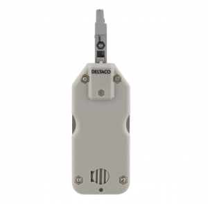 Compact network cable punchdown tool, Krone LSA, white