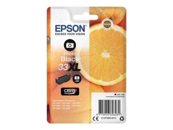 EPSON 33XL Ink Cartridge Claria Black