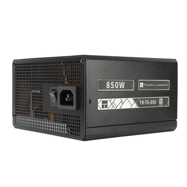 Thermalright TG (Modular) Sort - Strømforsyning - 850 Watt - 120 mm - 80 Plus Gold certified