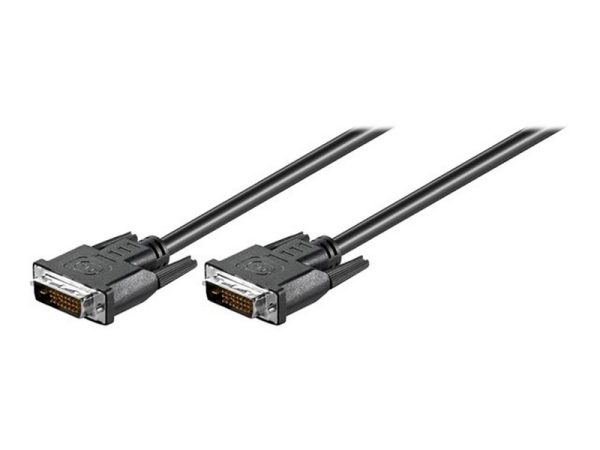 Goobay DVI Kabel DVI-D 1,8M DVIxDVI (Dual-lin
