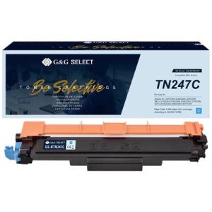 G&G Kompatibel Toner Brother TN247C | 2300 sider, Cyan