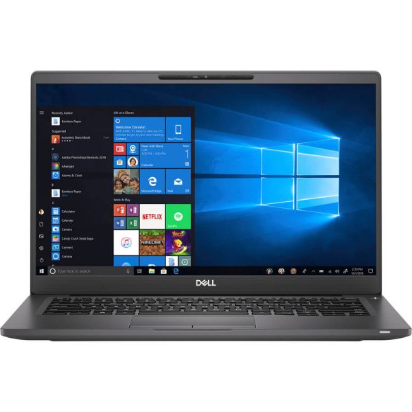 Dell Latitude 7400 - 14" Full-HD - i7-8650U - 16GB RAM - 512GB SSD - Win10Pro - Dansk keyboard - Sølv stand