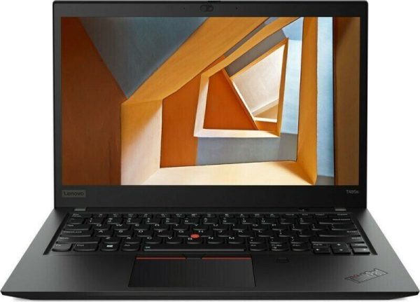 Lenovo ThinkPad T495s - AMD Ryzen 5 Pro 3500U - 16GB RAM - 256GB SSD, W11P, 14" FHD TOUCHSKÆRM, BT - Guld stand