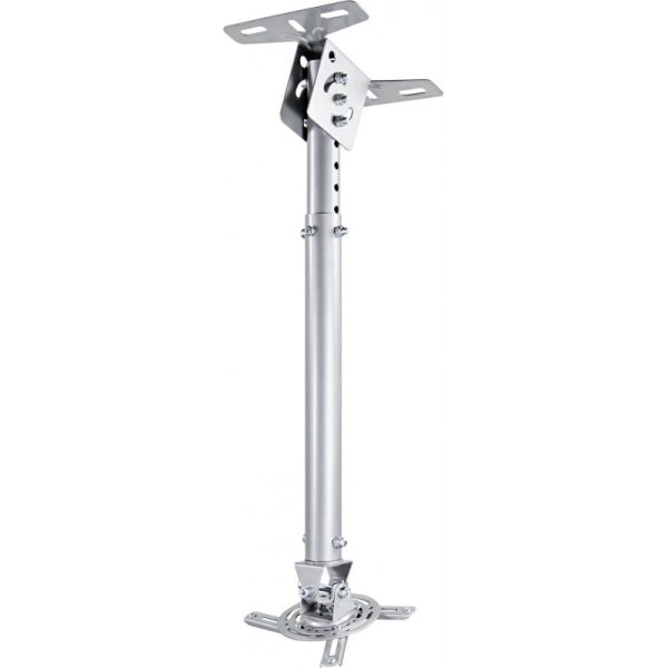 DELTACO loftbeslag til projektor, <b>maks 15kg</b>, 57-82mm just