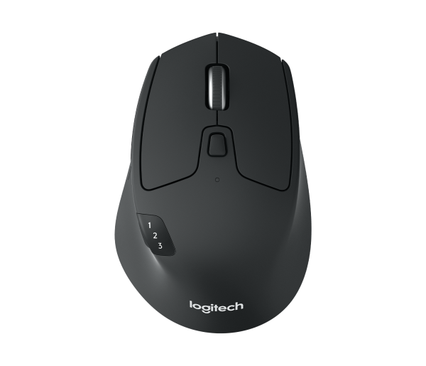 Logitech M720 Triathlon Wireless Mouse, Black