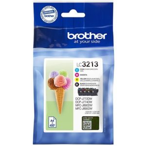 Brother Inkjet - LC3213VALDR 4-Farver Value