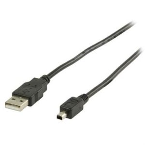 Valueline USB 2.0-kabel med A-hanstik - B-hanstik 2,00 m
